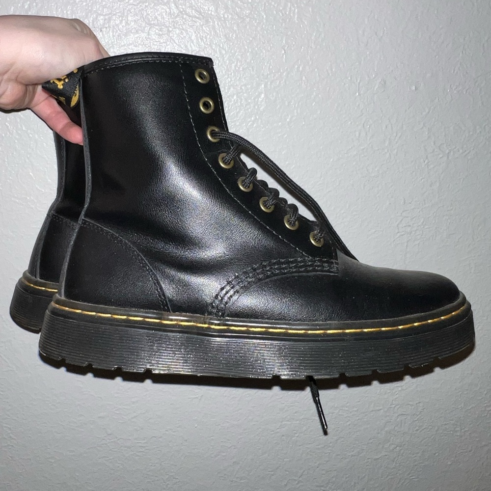 Dr. Martens Zavala black doc martens combat boots